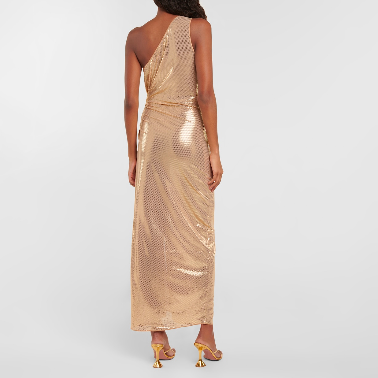 Rent Lamé Dress Long Gown