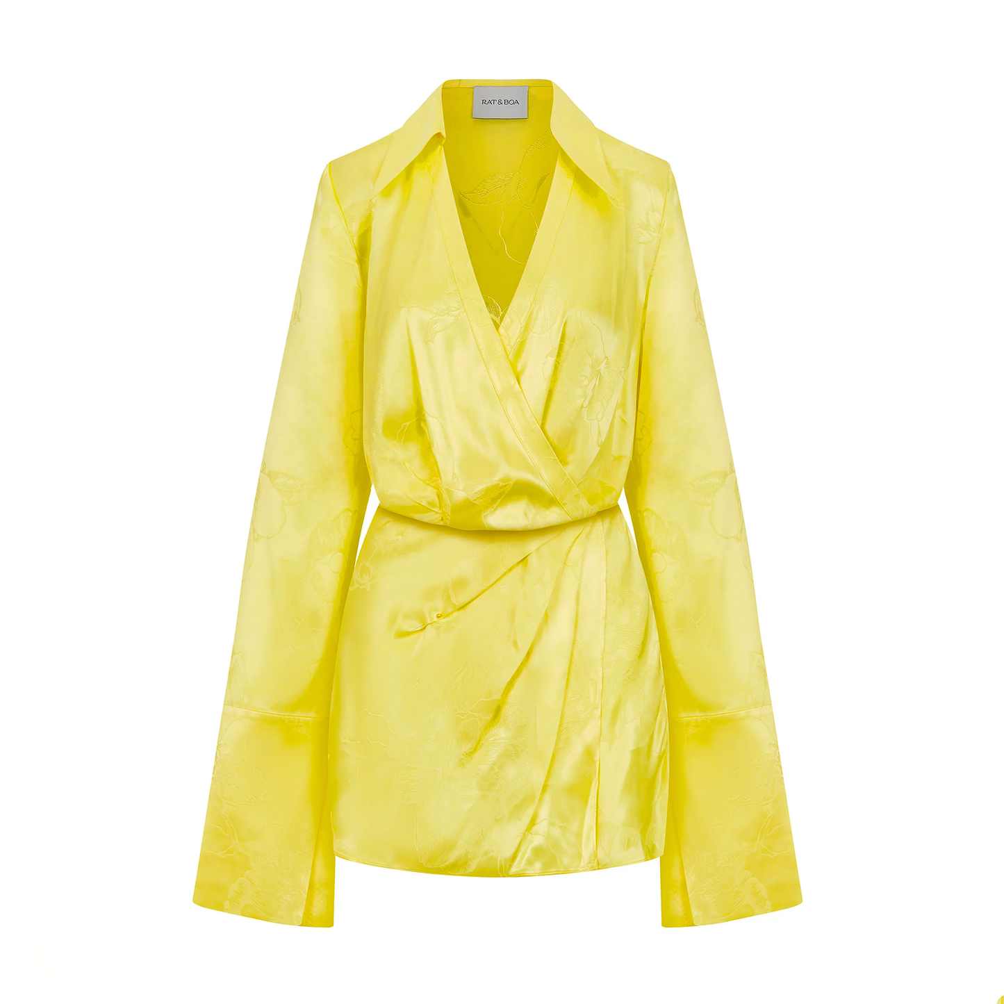 Rat & Boa Paloma Dress Lemon Australia Rental