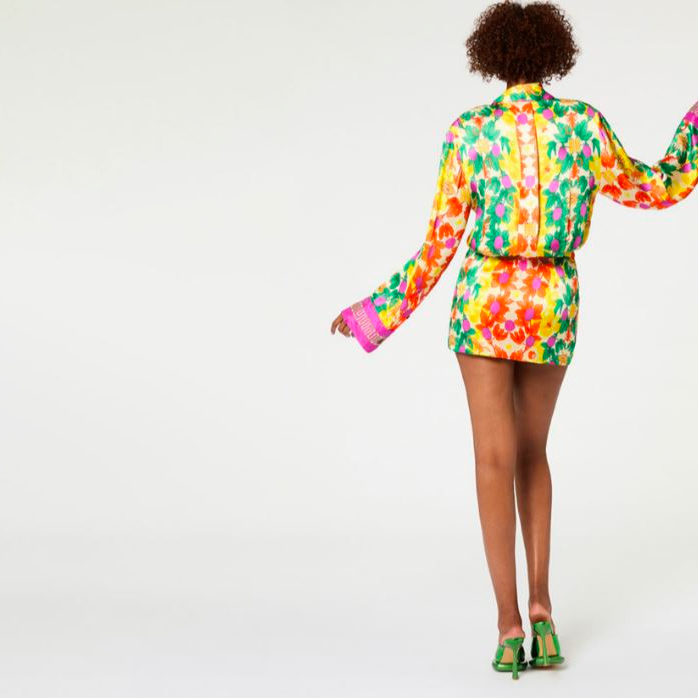 Affordable Hire Muma World Passionfruit Illustrated Shirt Dress