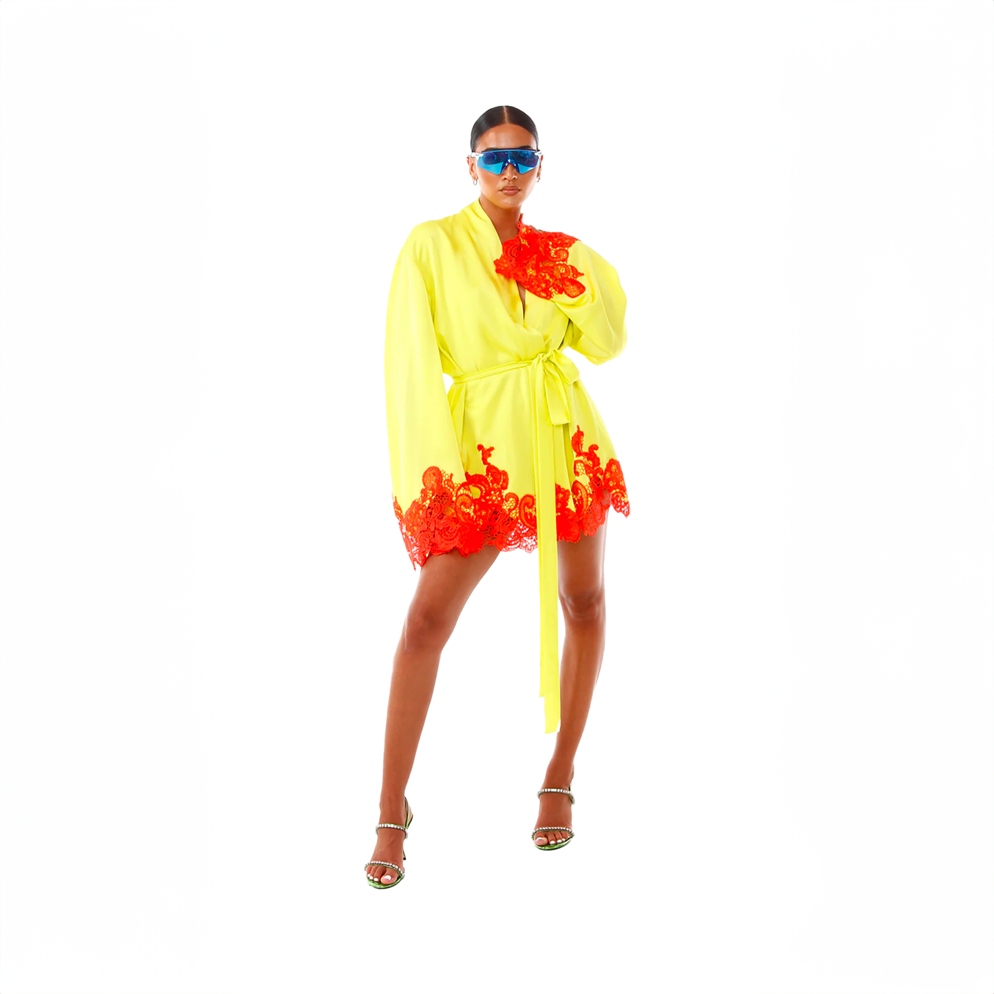 Khirzad Feme Rio Robe Rental Yellow